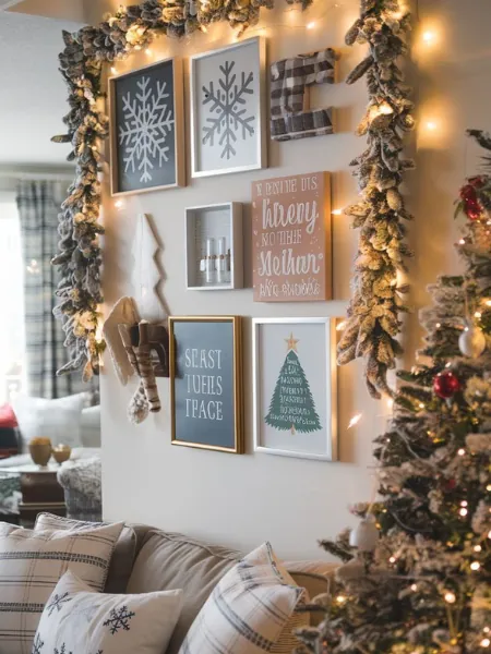 Festive Art Photo Swaps and Wall Decor Continuity